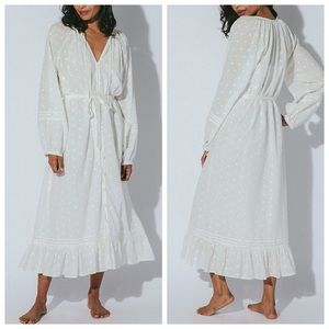 Cleobella Love Me Kimono in Ivory
